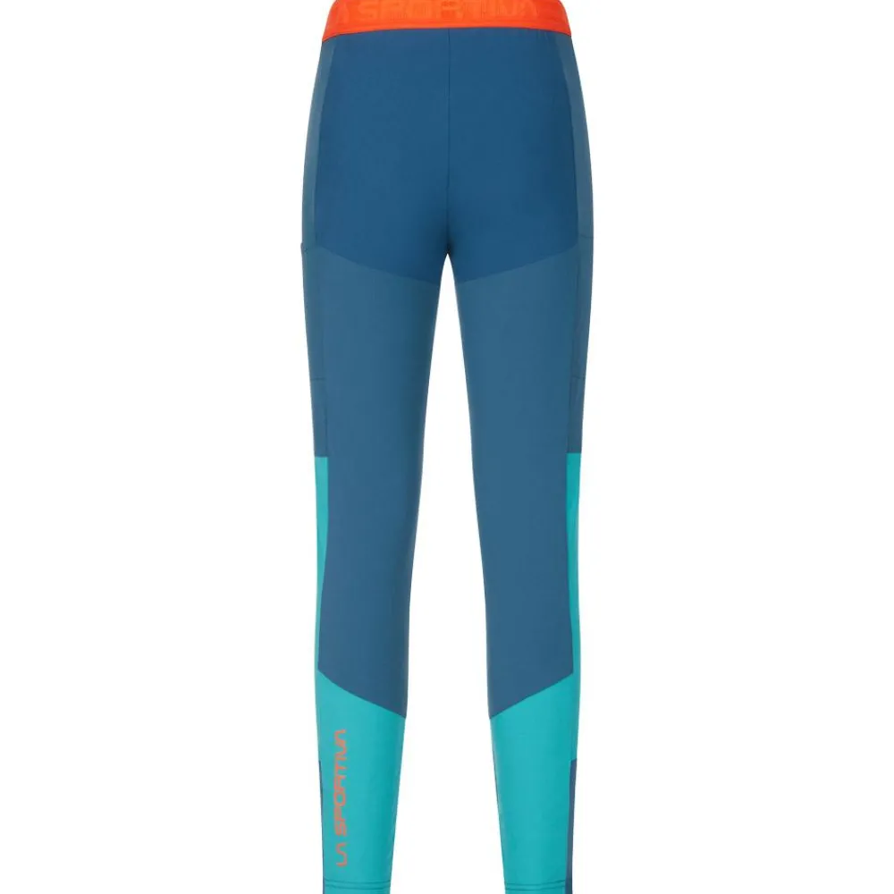 Pantalon Rando<La Sportiva Pantalon de rando Camino Tight W Storm Blue Lagoon