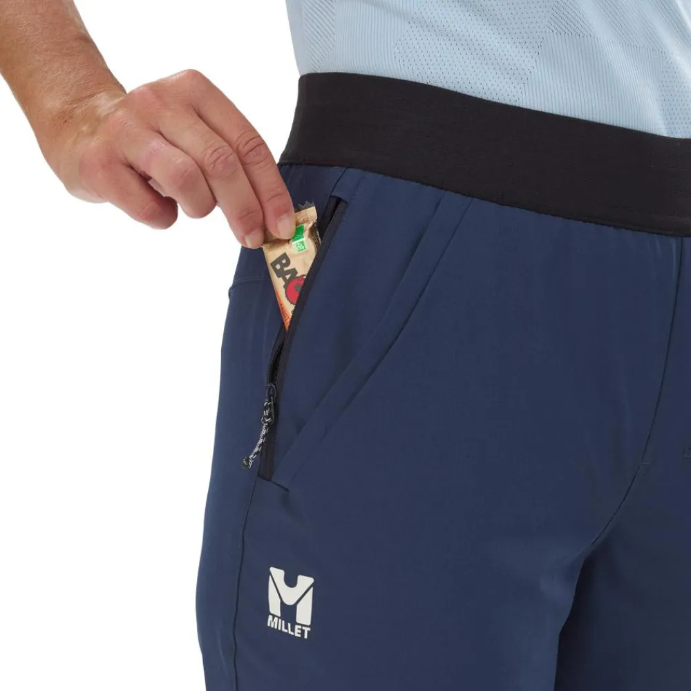 Pantalon Rando<Millet Pantalon de rando Wanaka Stretch Pant III W Saphir