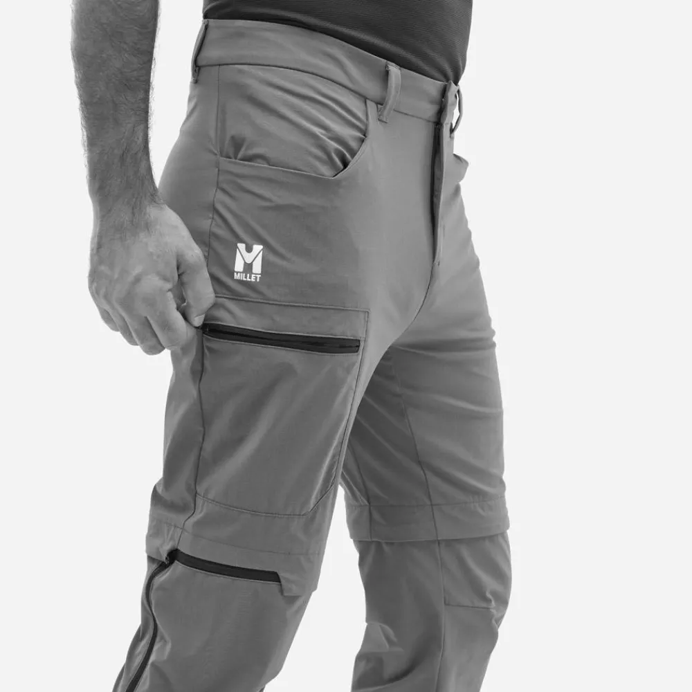 Pantalon Rando<Millet Pantalon de rando Ubic Stretch Zip Off Pant M Black