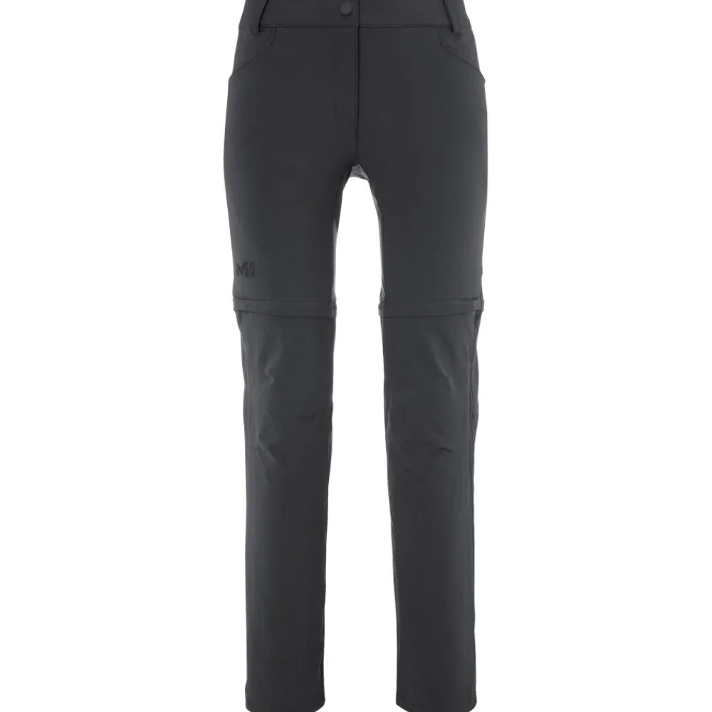 Pantalon Rando<Millet Pantalon de rando Trekker Stretch Zip Off Pant III W Black
