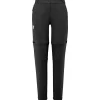 Online Pantalon de rando Ubic Stretch Zip Off Pant W Black Pantalon Rando