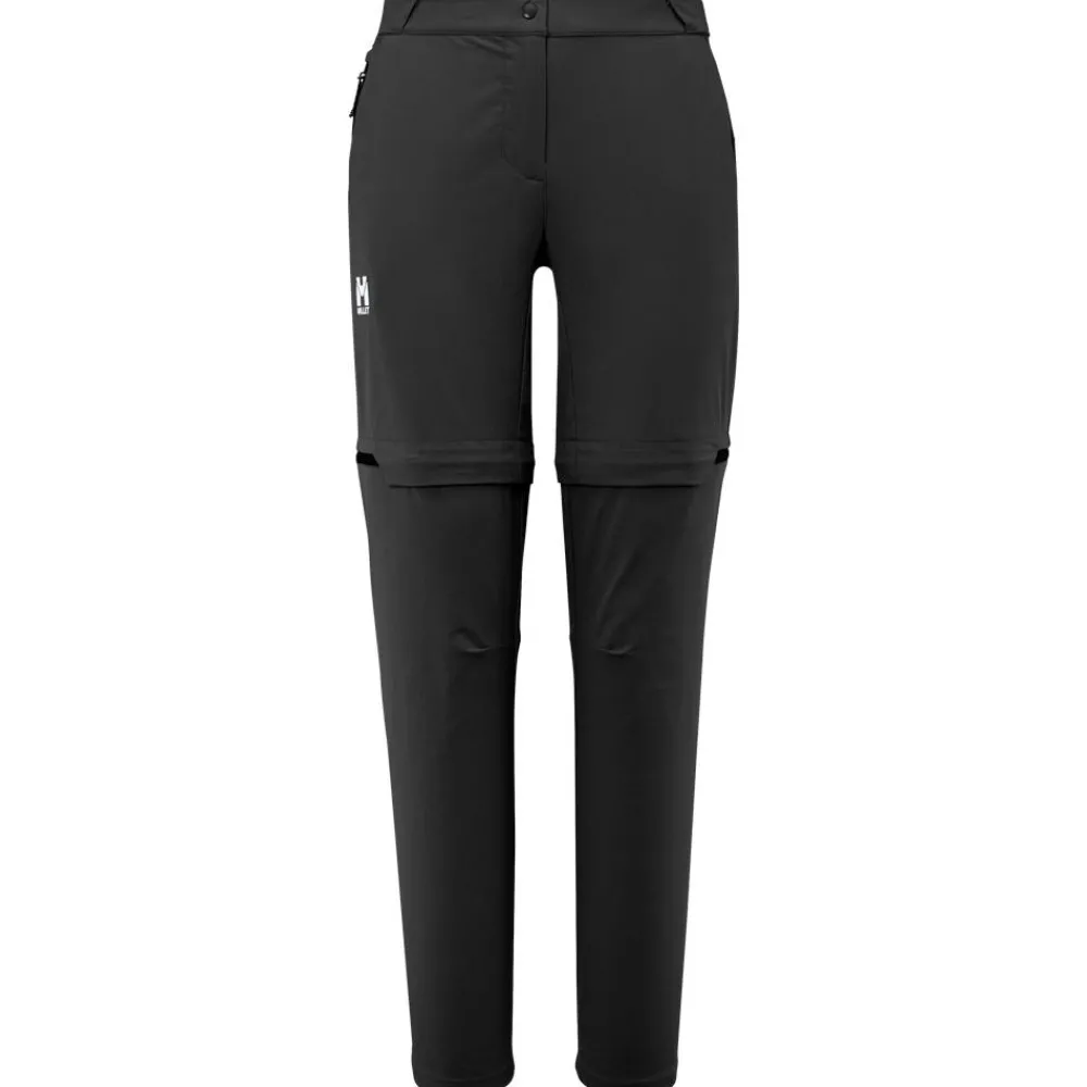 Online Pantalon de rando Ubic Stretch Zip Off Pant W Black Pantalon Rando