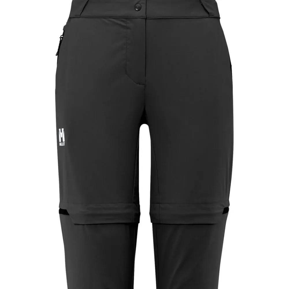 Online Pantalon de rando Ubic Stretch Zip Off Pant W Black Pantalon Rando