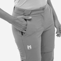 Online Pantalon de rando Ubic Stretch Zip Off Pant W Black Pantalon Rando