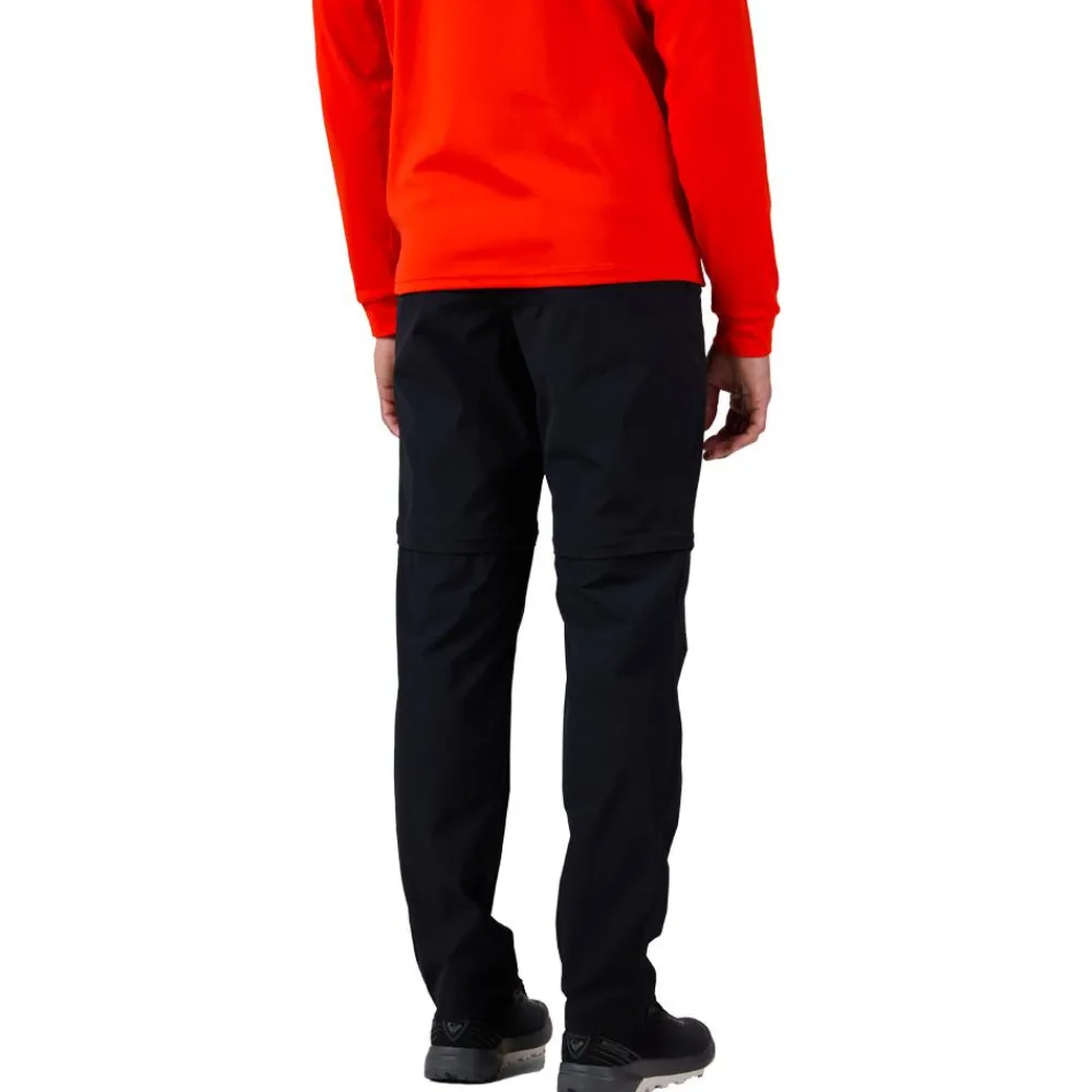Clearance Pantalon de rando Lycian Zip Off Pant Black Pantalon Rando