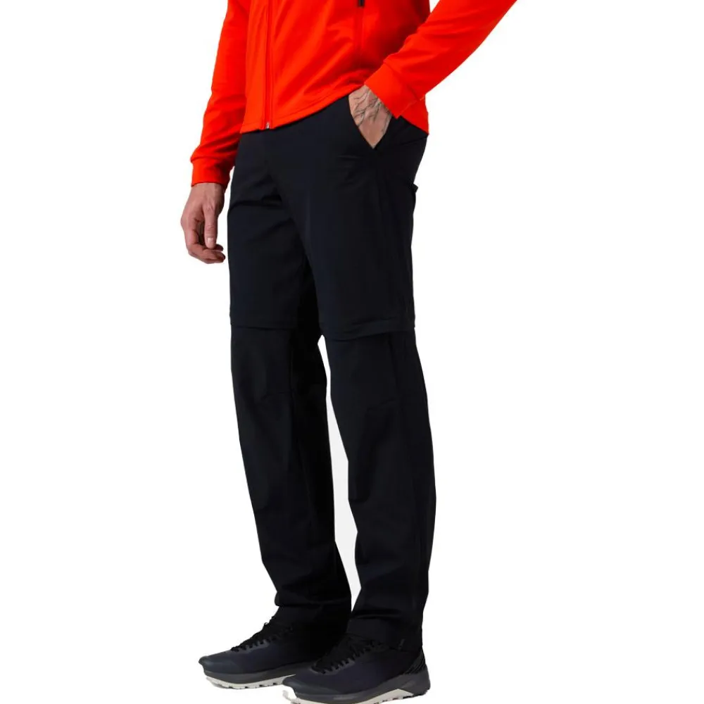 Clearance Pantalon de rando Lycian Zip Off Pant Black Pantalon Rando