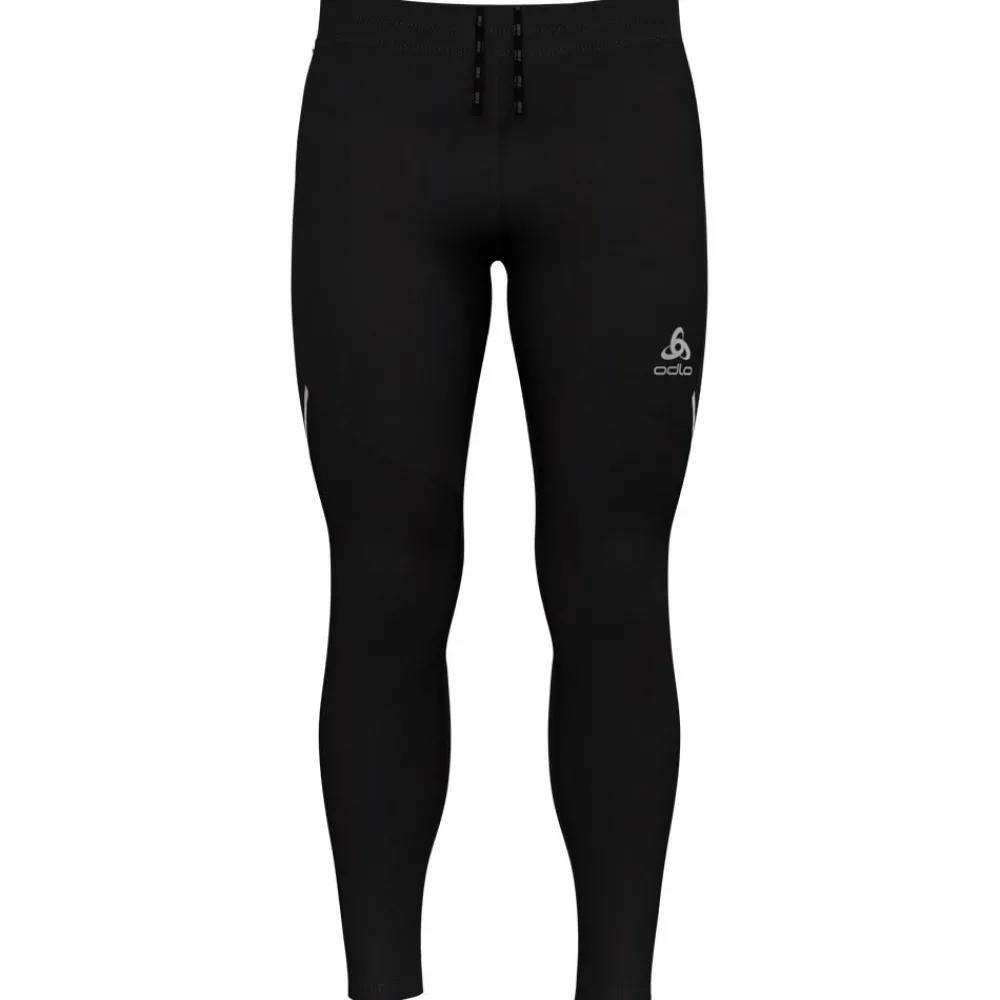 Pantalon Ski De Fond|Pantalon Ski De Fond<Odlo Pantalon Nordique Ceramiwarm Tights Black Concrete Grey