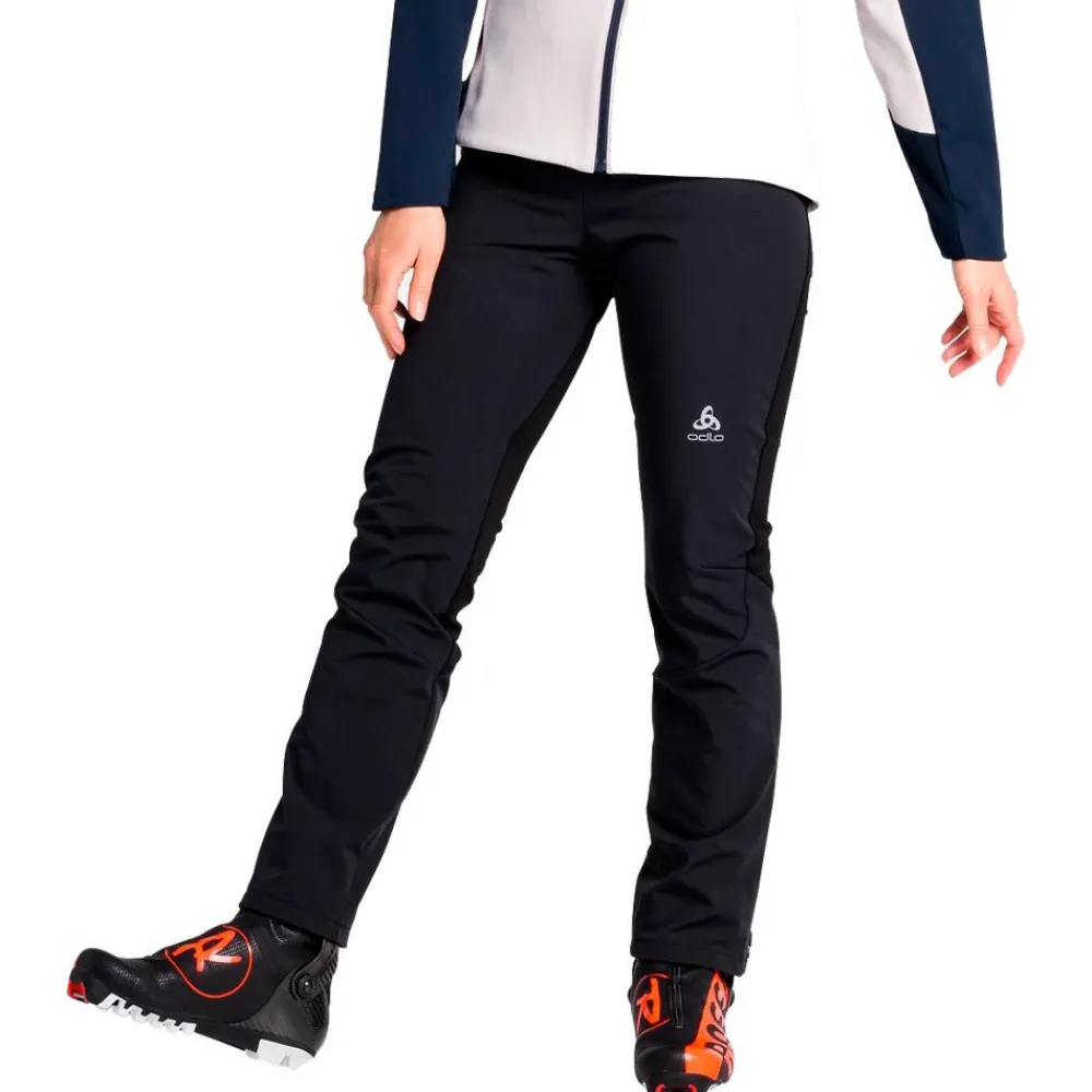 Pantalon Ski De Fond|Pantalon Ski De Fond<Odlo Pantalon Nordique Engvik Wmn Pants Black