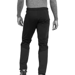 Pantalon Ski De Fond|Pantalon Ski De Fond<Odlo Pantalon Nordique Engvik Pants Black Concrete Grey