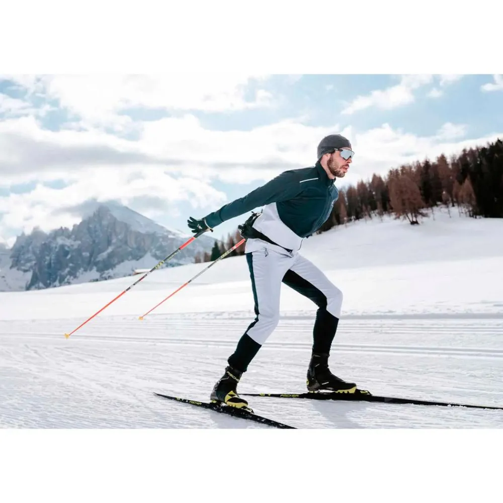 Pantalon Ski De Fond|Pantalon Ski De Fond<Odlo Pantalon Nordique Langnes Pants Dark Sapphire White