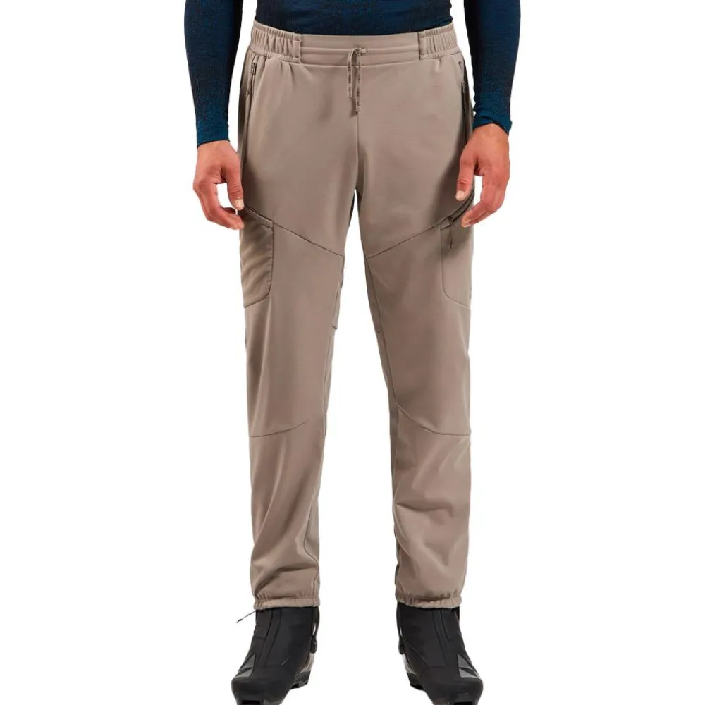 Pantalon Ski De Fond|Pantalon Ski De Fond<Odlo Pantalon Nordique Zeroweight Windproof X Warm Pant Regular Length Cinder