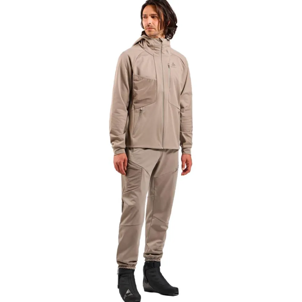 Pantalon Ski De Fond|Pantalon Ski De Fond<Odlo Pantalon Nordique Zeroweight Windproof X Warm Pant Regular Length Cinder