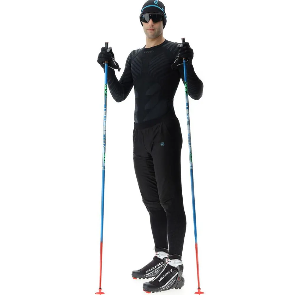 Pantalon Ski De Fond|Pantalon Ski De Fond<Uyn Pantalon Nordique M Cross Country Skiing Wind Pant Long Black Cloud