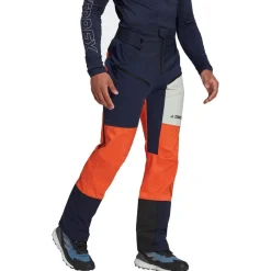 Pantalon De Ski|Pantalon De Ski Homme<adidas Pantalon Ski Terrex Skyclimb Fast Legend Ink Semi Impact Orange Linen Green