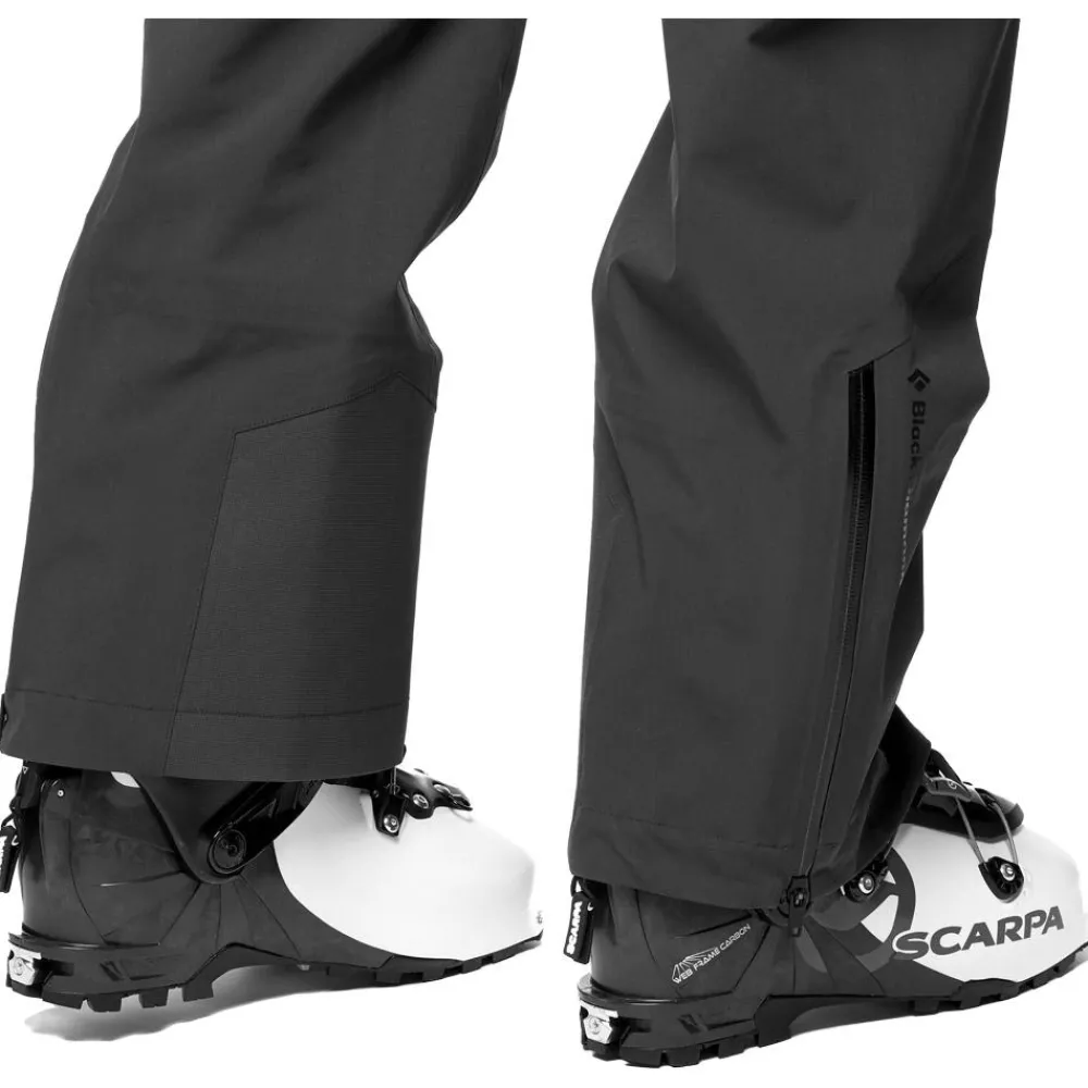 Clearance Pantalon Ski Recon Stretch Ski Pants Black Homme Pantalon De Ski|Pantalon De Ski Homme