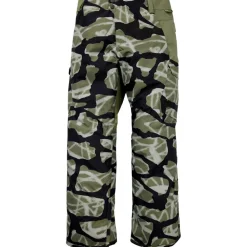 Pantalon De Ski Homme|Pantalon De Ski<Burton Pantalon Ski Reserve 2L Pants Graffiti Camo Forest Moss
