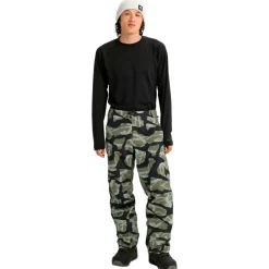 Pantalon De Ski Homme|Pantalon De Ski<Burton Pantalon Ski Reserve 2L Pants Graffiti Camo Forest Moss
