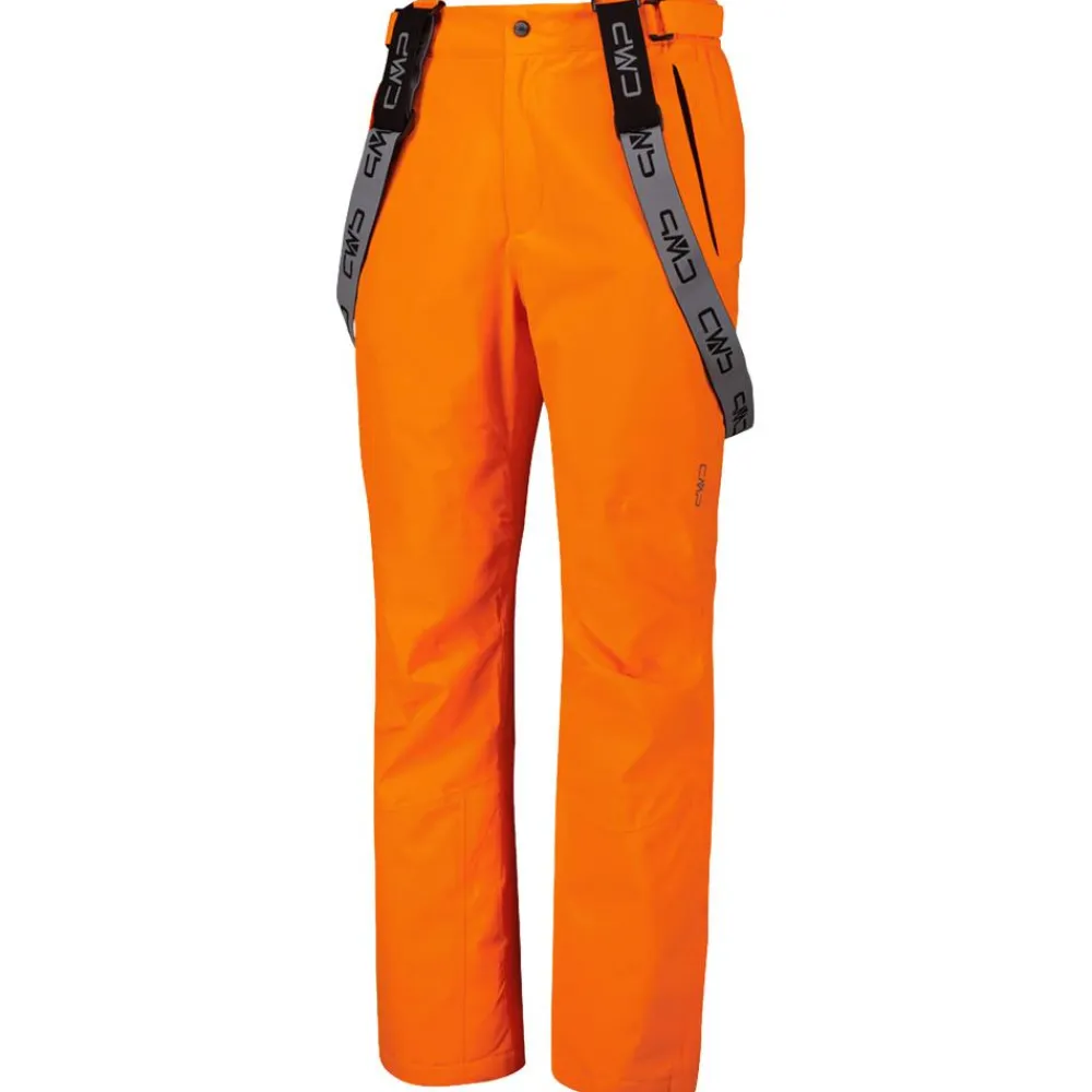 Pantalon De Ski|Pantalon De Ski Homme<CMP Pantalon Ski Man Salopette Fanta Fluo