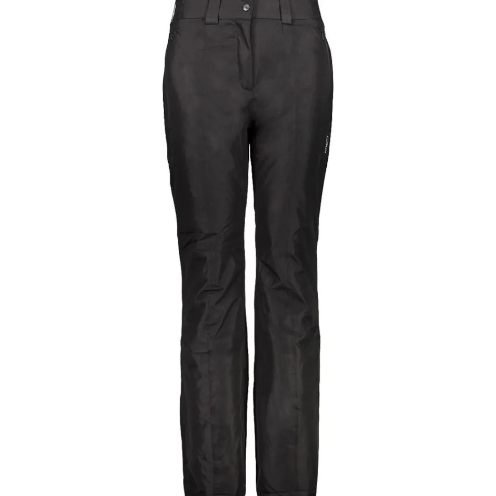 Pantalon Ski Woman Pant Twill Nero Femme Pantalon De Ski|Pantalon De Ski Femme