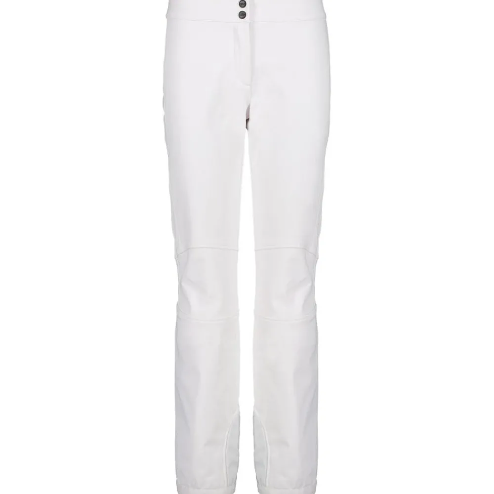 Pantalon De Ski|Pantalon De Ski Femme<CMP Pantalon Ski Woman Pant With Inner Gaiter Bianco