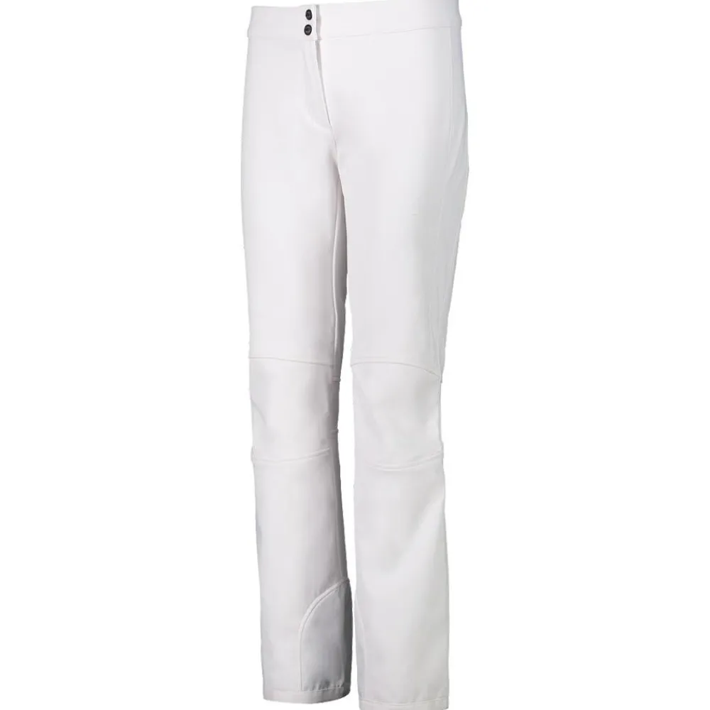 Pantalon De Ski|Pantalon De Ski Femme<CMP Pantalon Ski Woman Pant With Inner Gaiter Bianco