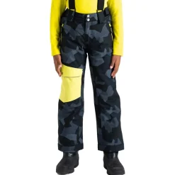 Pantalon De Ski Enfant|Pantalon De Ski<DARE2B Pantalon Ski Pow Pant Black Geo Camo