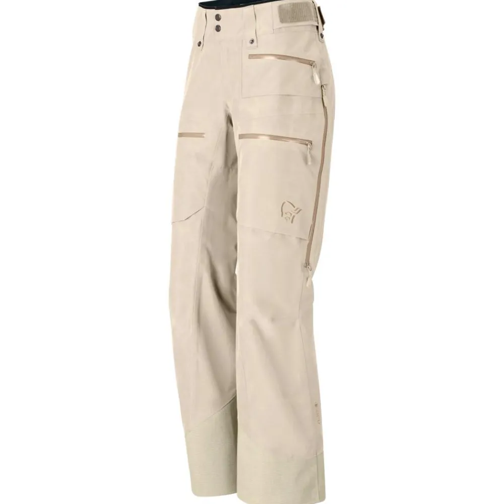 Pantalon De Ski|Pantalon De Ski Femme<Norrona Pantalon Ski Lofoten Gore-Tex Insulated Pant W Oatmeal