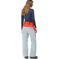 Best Pantalon Ski Lofoten Gore-Tex Pro Pants W's Orange Alert Blue Fog Femme Pantalon De Ski|Pantalon De Ski Femme