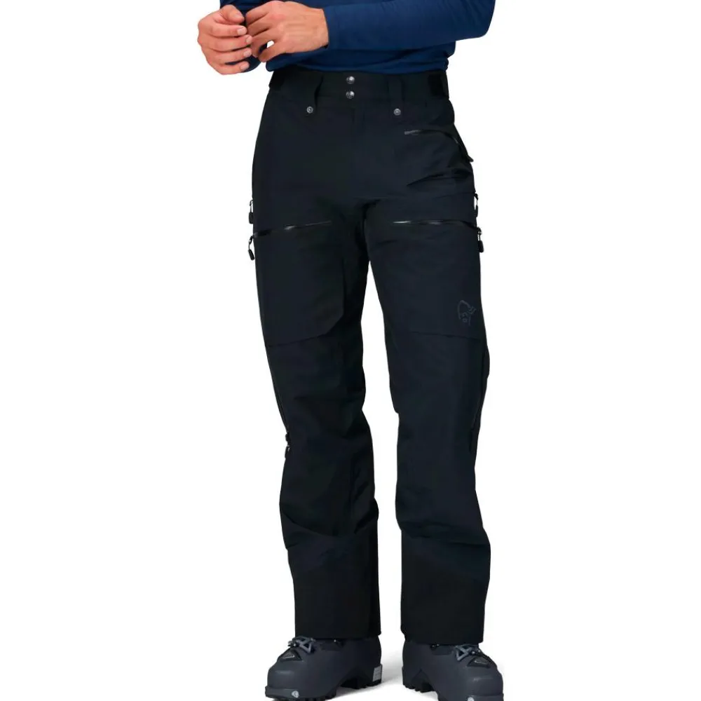 Pantalon De Ski|Pantalon De Ski Homme<Norrona Pantalon Ski Lofoten Gore-Tex Insulated Pant Caviar