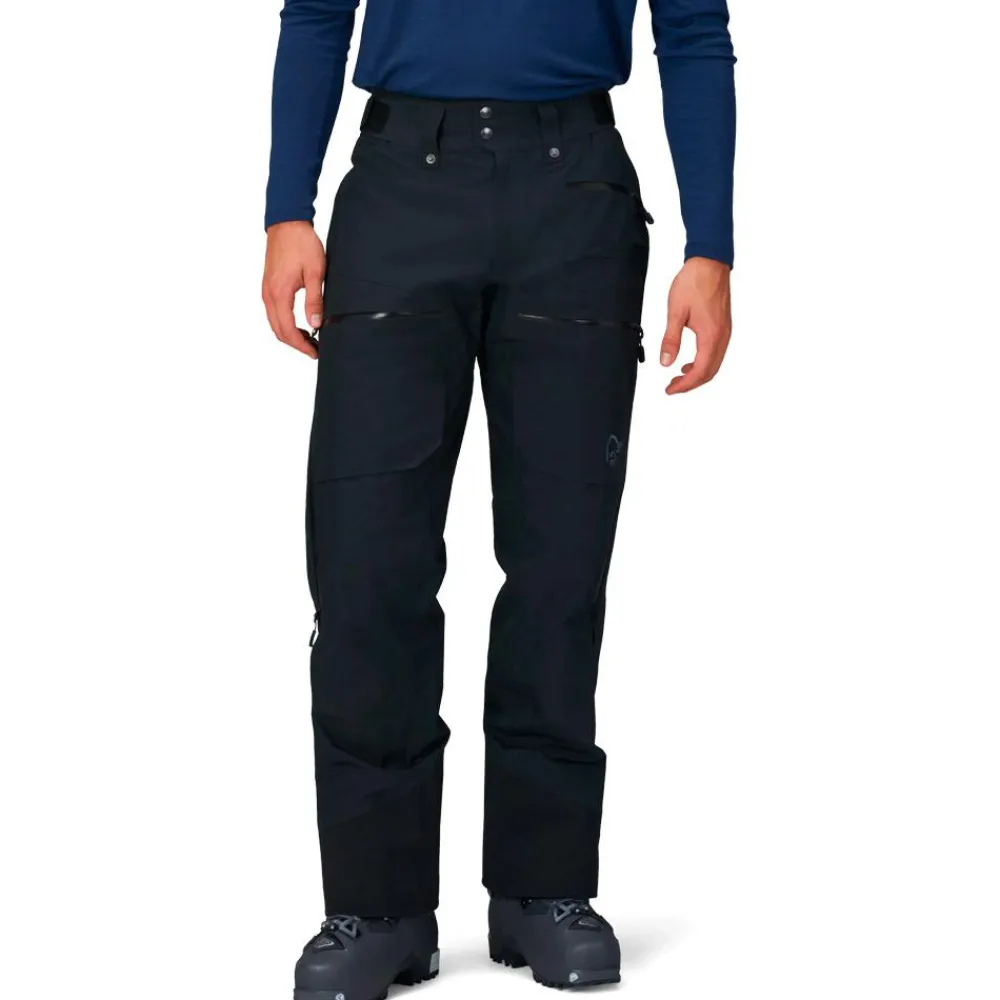 Pantalon De Ski|Pantalon De Ski Homme<Norrona Pantalon Ski Lofoten Gore-Tex Insulated Pant Caviar