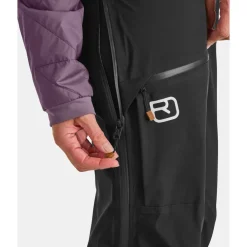 Pantalon De Ski|Pantalon De Ski Femme<Ortovox Pantalon Ski 3L Ortler Pants W Black Raven