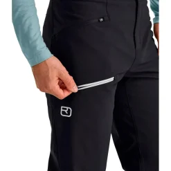 Pantalon De Ski Homme|Pantalon De Ski<Ortovox Pantalon Ski Pizol Pants Black Raven