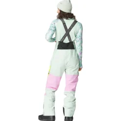 Pantalon De Ski|Pantalon De Ski Femme<Picture Pantalon Ski Elwy Bib Silt Green Orchid Acid