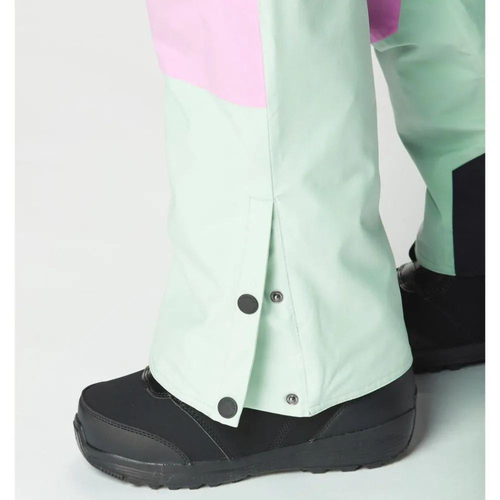 Pantalon De Ski|Pantalon De Ski Femme<Picture Pantalon Ski Elwy Bib Silt Green Orchid Acid