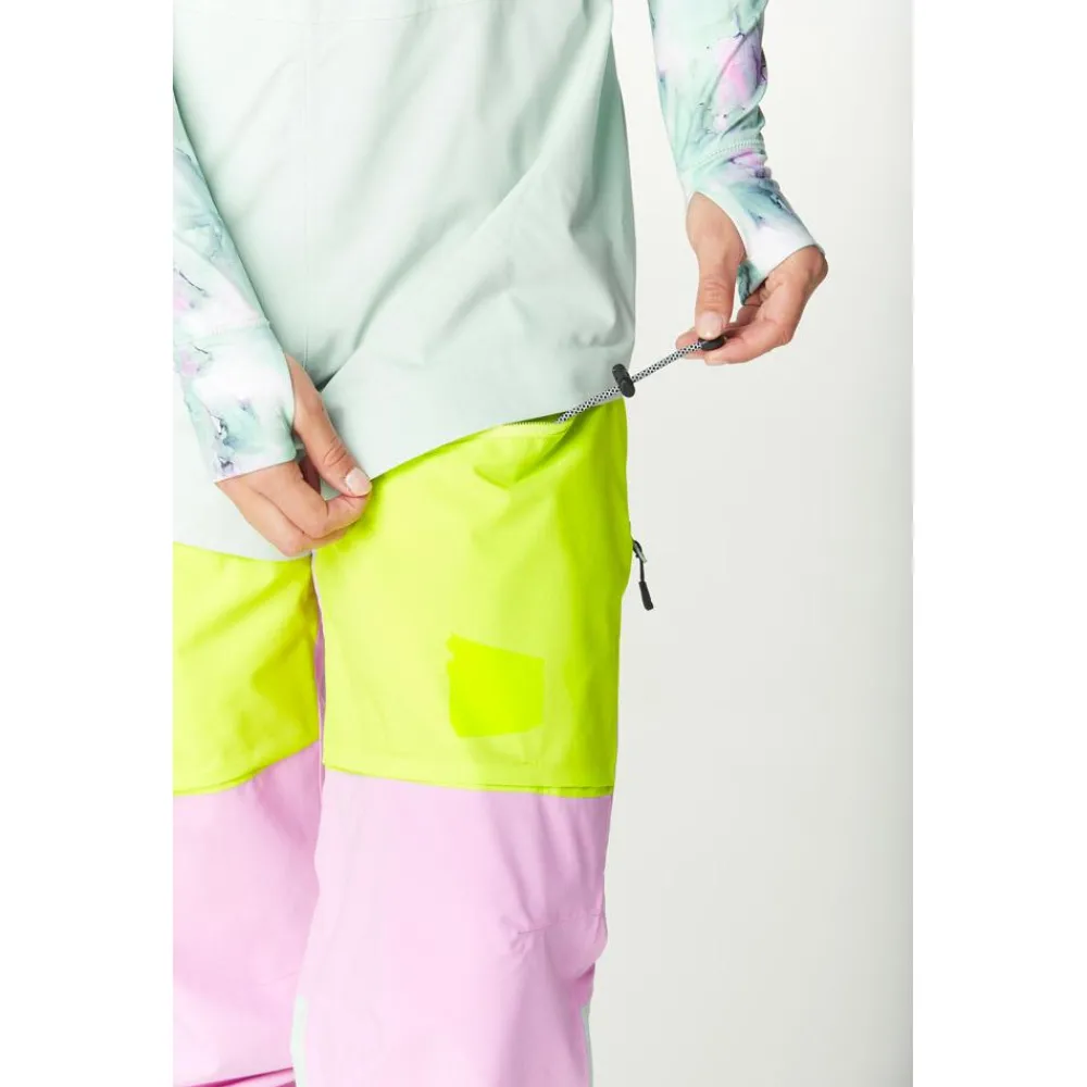 Pantalon De Ski|Pantalon De Ski Femme<Picture Pantalon Ski Elwy Bib Silt Green Orchid Acid