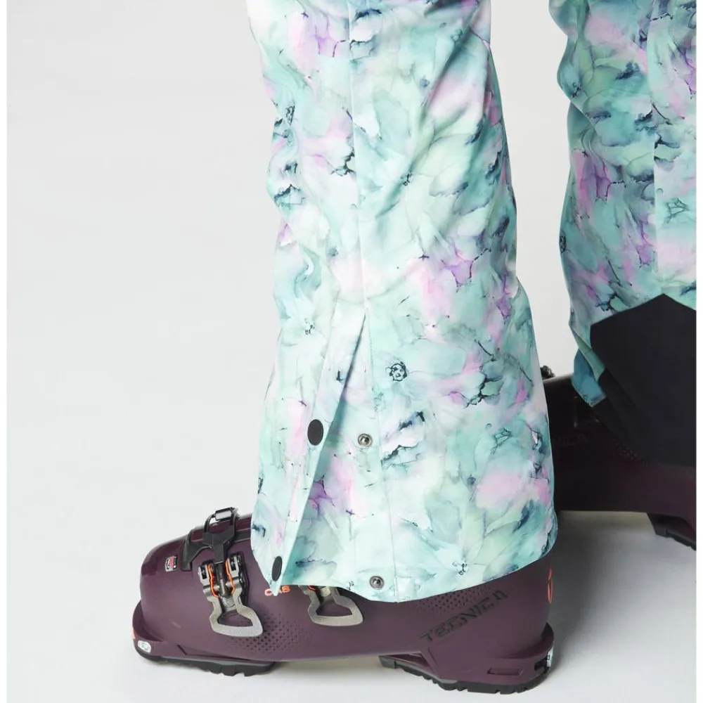Sale Pantalon Ski Exa Printed Blurry Water Print Femme Pantalon De Ski Femme|Pantalon De Ski