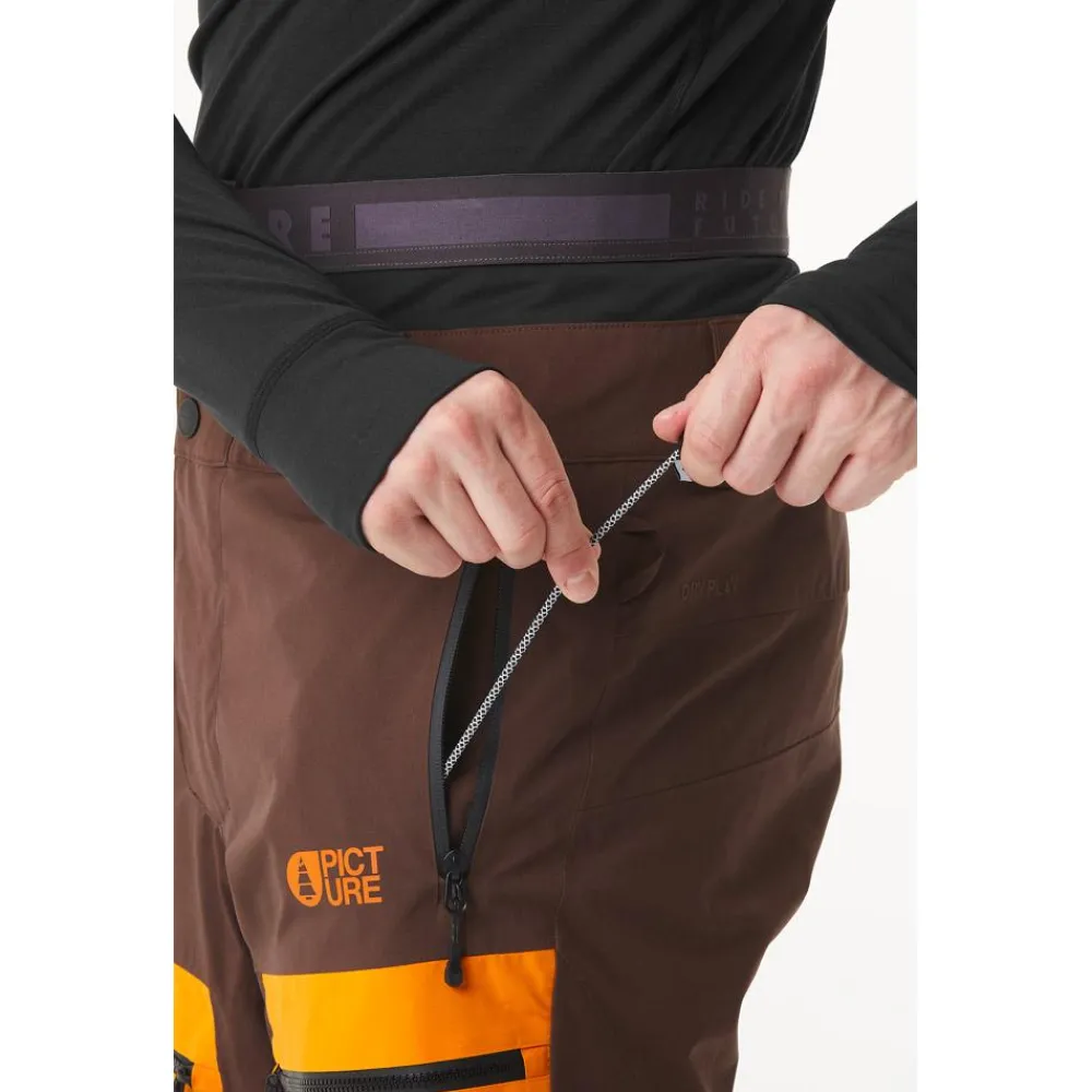 Pantalon Ski Naikoon Black Chicory Honey Homme Pantalon De Ski Homme|Pantalon De Ski