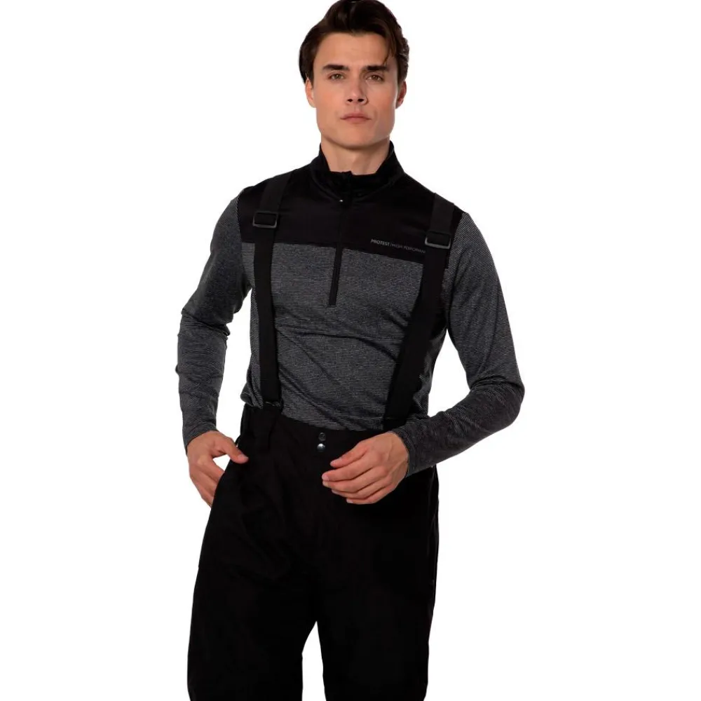 Pantalon De Ski|Pantalon De Ski Homme<Protest Pantalon Ski Owens True Black