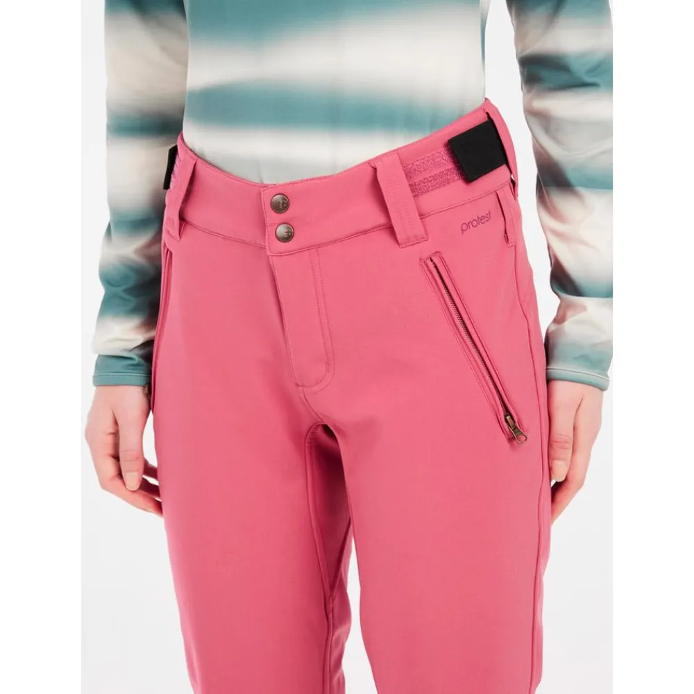 Outlet Pantalon Ski Prtrelole Snowpants Rose Dust Femme Pantalon De Ski|Pantalon De Ski Femme