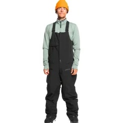 Pantalon De Ski Homme|Pantalon De Ski<Quiksilver Pantalon Ski Utility Bib True Black