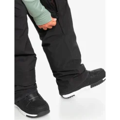 Pantalon De Ski Homme|Pantalon De Ski<Quiksilver Pantalon Ski Utility Bib True Black