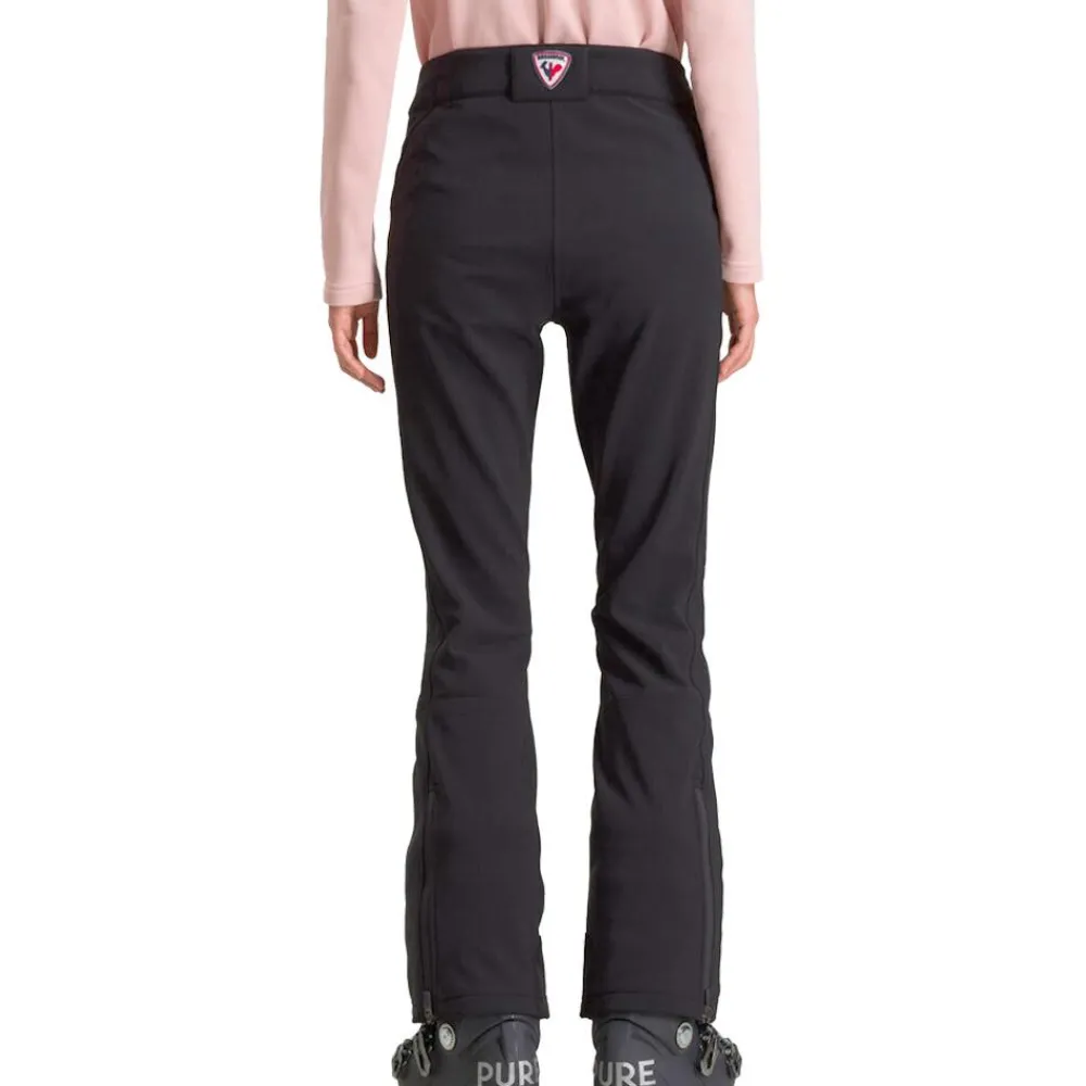 Best Pantalon Ski W Softshell Flat Pant Black Femme Pantalon De Ski|Pantalon De Ski Femme