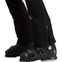 Best Pantalon Ski W Softshell Flat Pant Black Femme Pantalon De Ski|Pantalon De Ski Femme