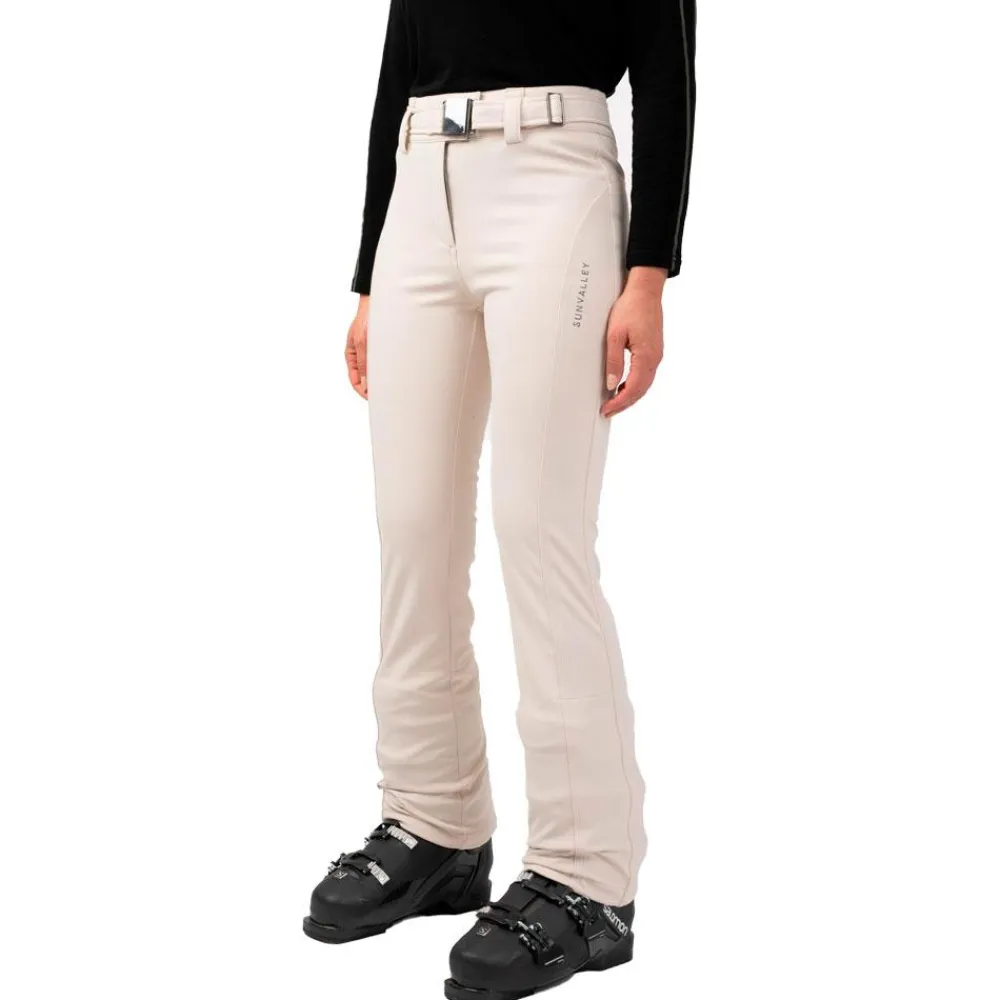 Pantalon De Ski Femme|Pantalon De Ski<Sun Valley Pantalon Ski Izalys Beige Clair