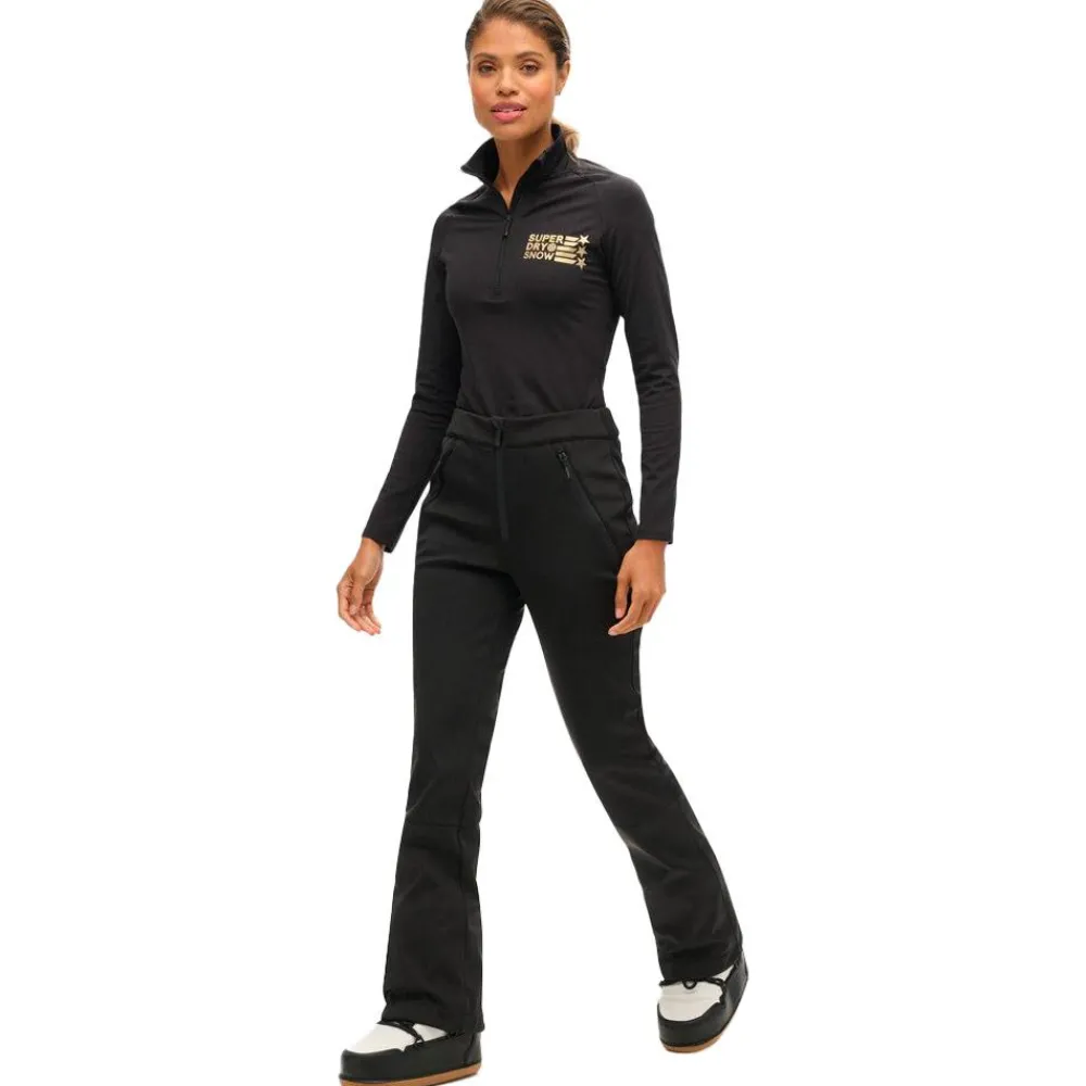 Pantalon De Ski|Pantalon De Ski Femme<Superdry Pantalon Ski Softshell Slim Trousers W Black