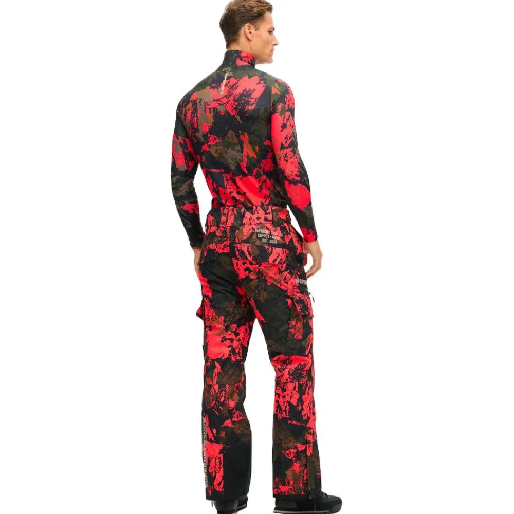 Pantalon De Ski Homme|Pantalon De Ski<Superdry Pantalon Ski Ultimate Rescue Trousers Volcanic Mountain Orange
