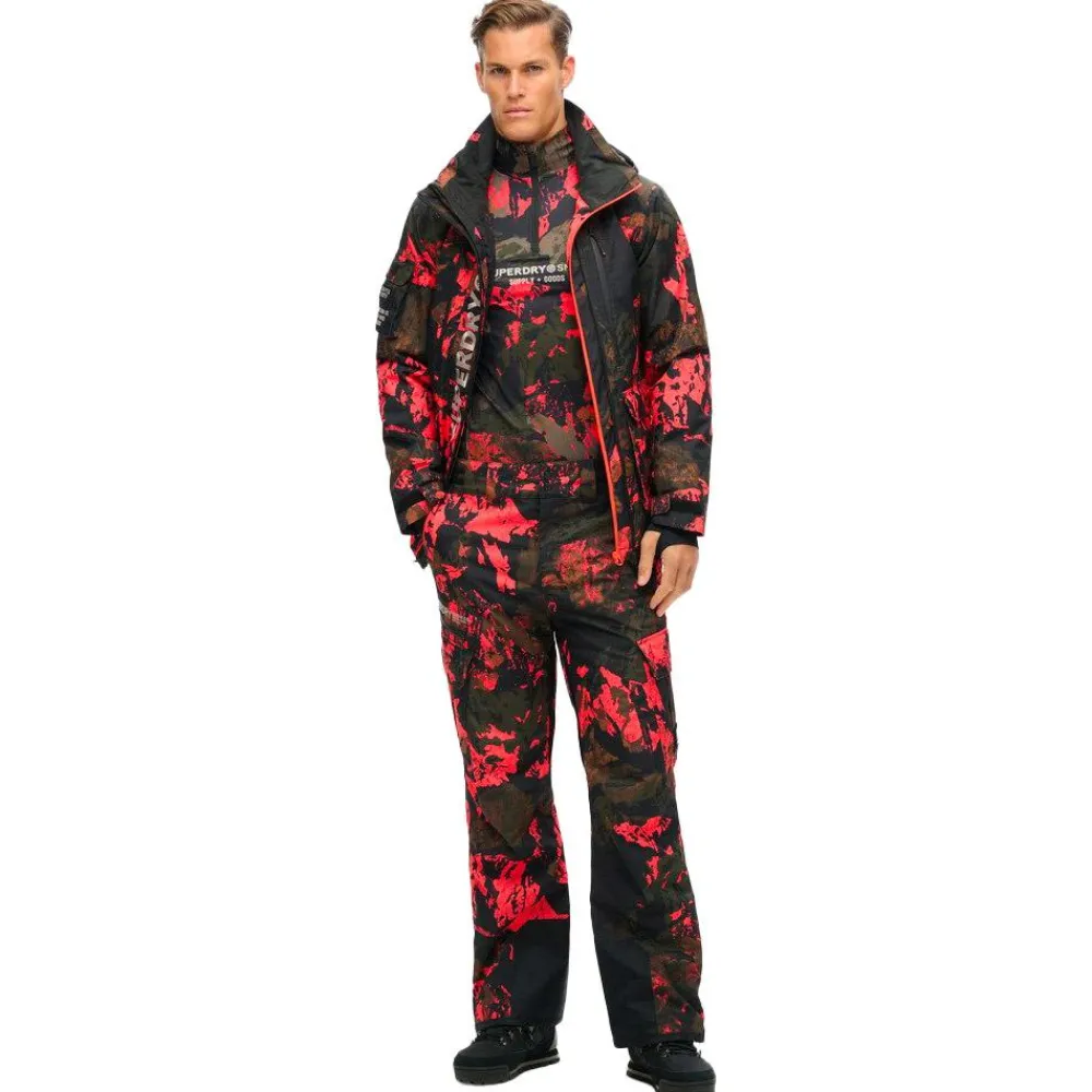 Pantalon De Ski Homme|Pantalon De Ski<Superdry Pantalon Ski Ultimate Rescue Trousers Volcanic Mountain Orange