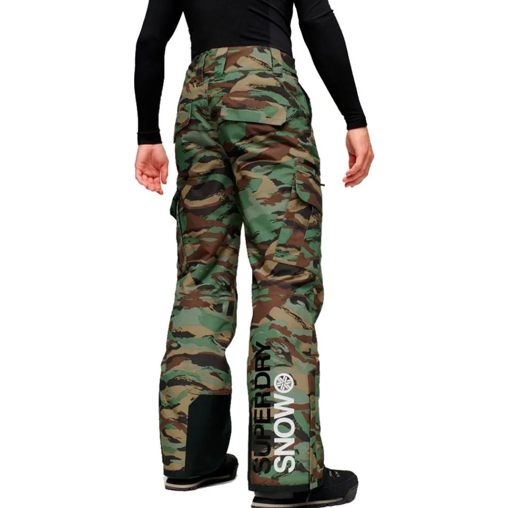 Pantalon De Ski|Pantalon De Ski Homme<Superdry Pantalon Ski Ultimate Rescue Trouser Woodland Green Camo