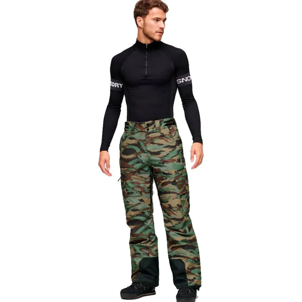 Pantalon De Ski|Pantalon De Ski Homme<Superdry Pantalon Ski Ultimate Rescue Trouser Woodland Green Camo
