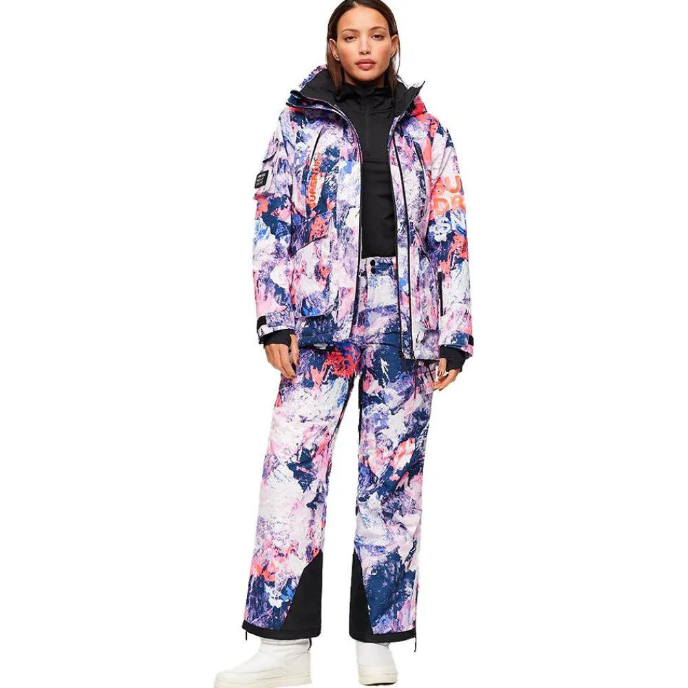 Pantalon De Ski|Pantalon De Ski Femme<Superdry Pantalon Ski Ultimate Rescue Trousers W Mesh Purple